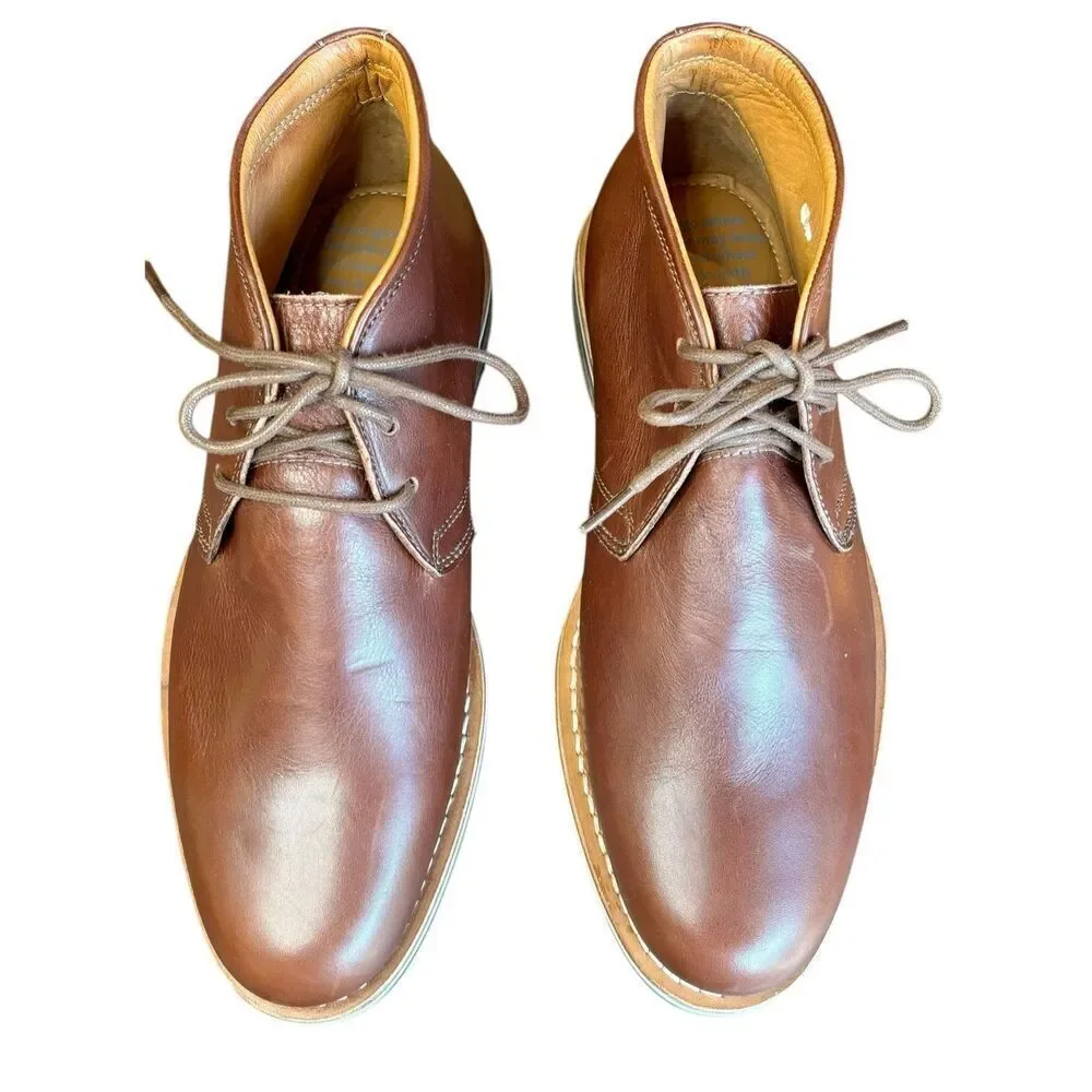 Helm The Hynes Boot in Brown Handmade NWOB Size 7